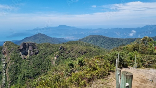 view of the mountains