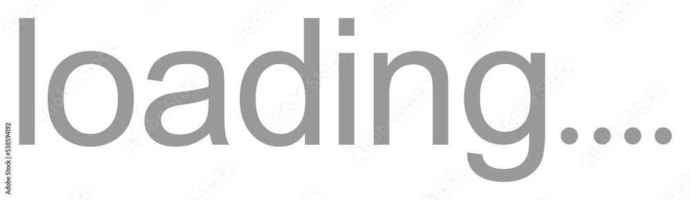 Visual Illustration of the 'loading....' for Icon, Symbol. Website, Apps, Art Illustration, or Graphic Design Element. Vector Illustration