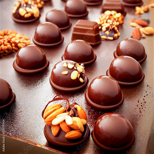 Almond chocolates