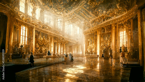 Versailles like palace photo