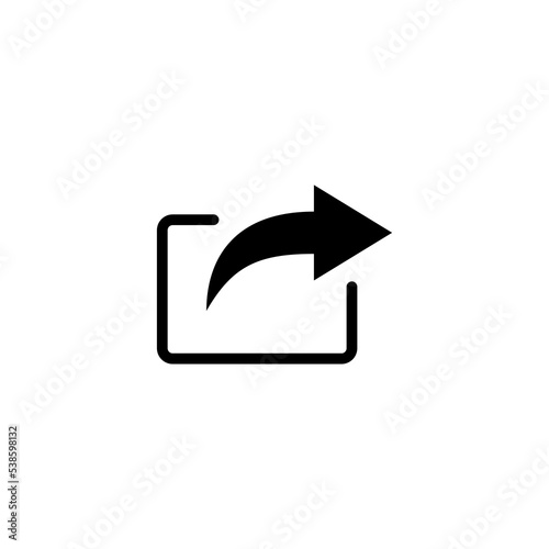 Free Download Share icon vector illustration. Sharing sign and symbol - GFXLoad