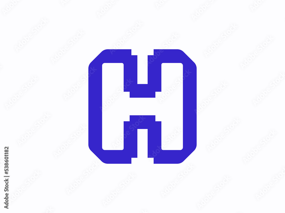 H letter logo design template H letter logo design template