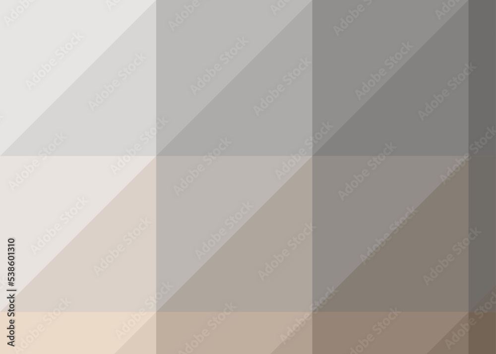 Obraz premium Abstract color Low-Polygones Generative Art background illustration