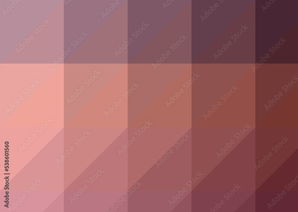 Obraz premium Abstract color Low-Polygones Generative Art background illustration