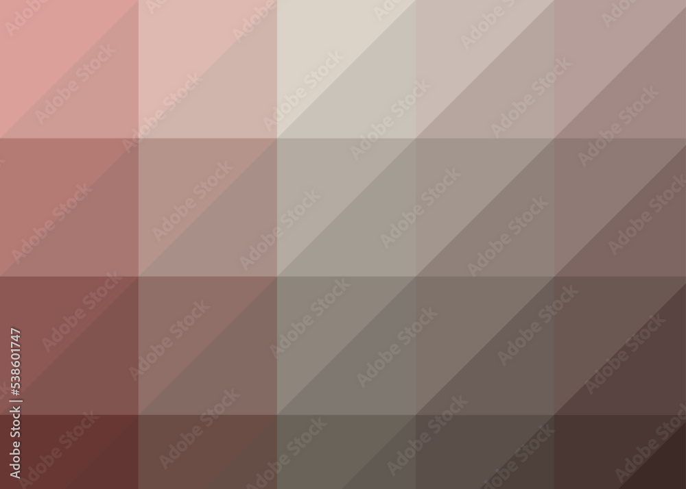 Obraz premium Abstract color Low-Polygones Generative Art background illustration