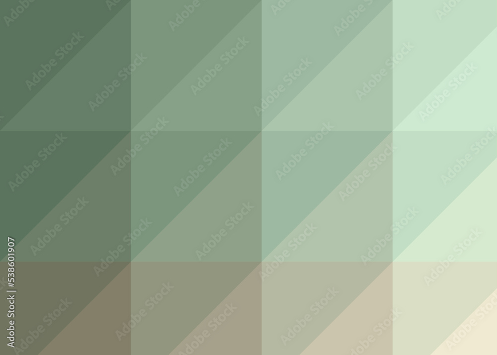 Fototapeta premium Abstract color Low-Polygones Generative Art background illustration