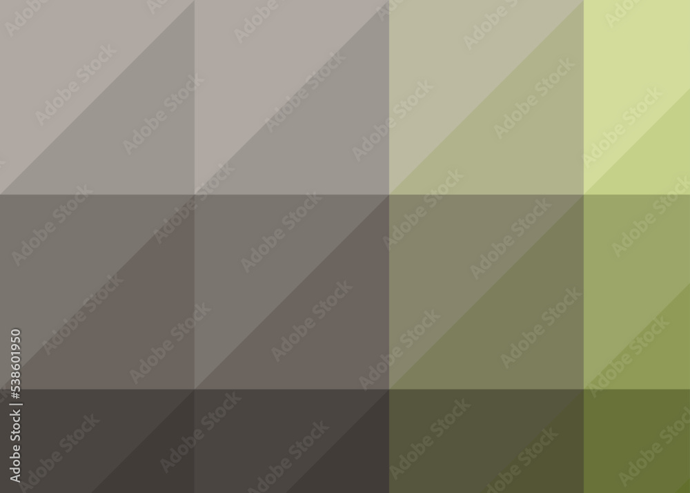 Abstract color Low-Polygones Generative Art background illustration