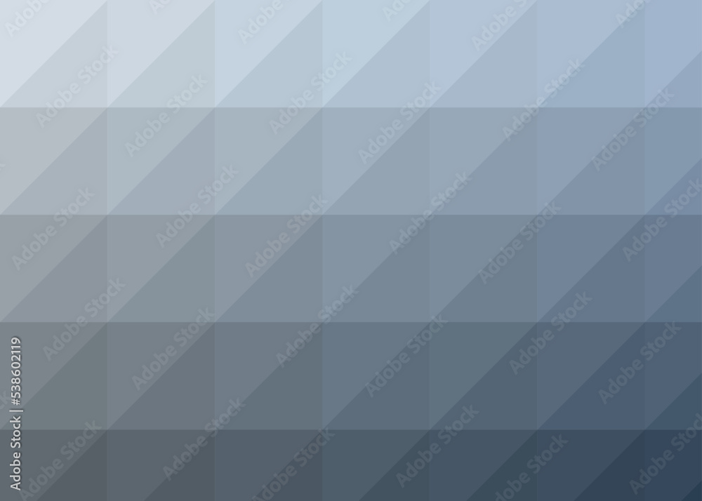 Fototapeta premium Abstract color Low-Polygones Generative Art background illustration