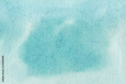 Abstract watercolour texture background, vector soft green watercolor splash brush. 