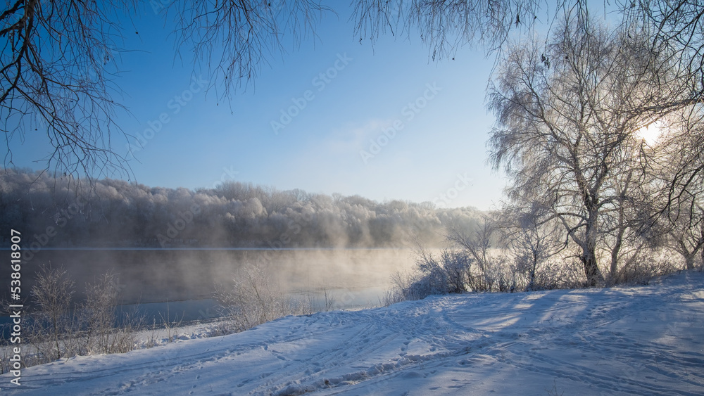 river in winter river in winter