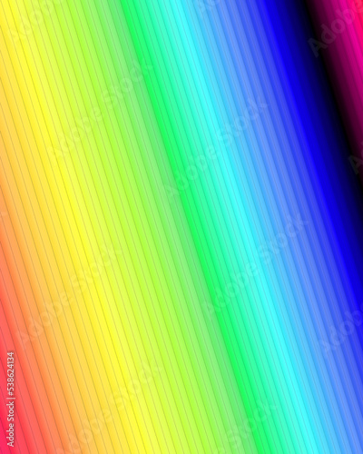 Rainbow abstract art fractal background