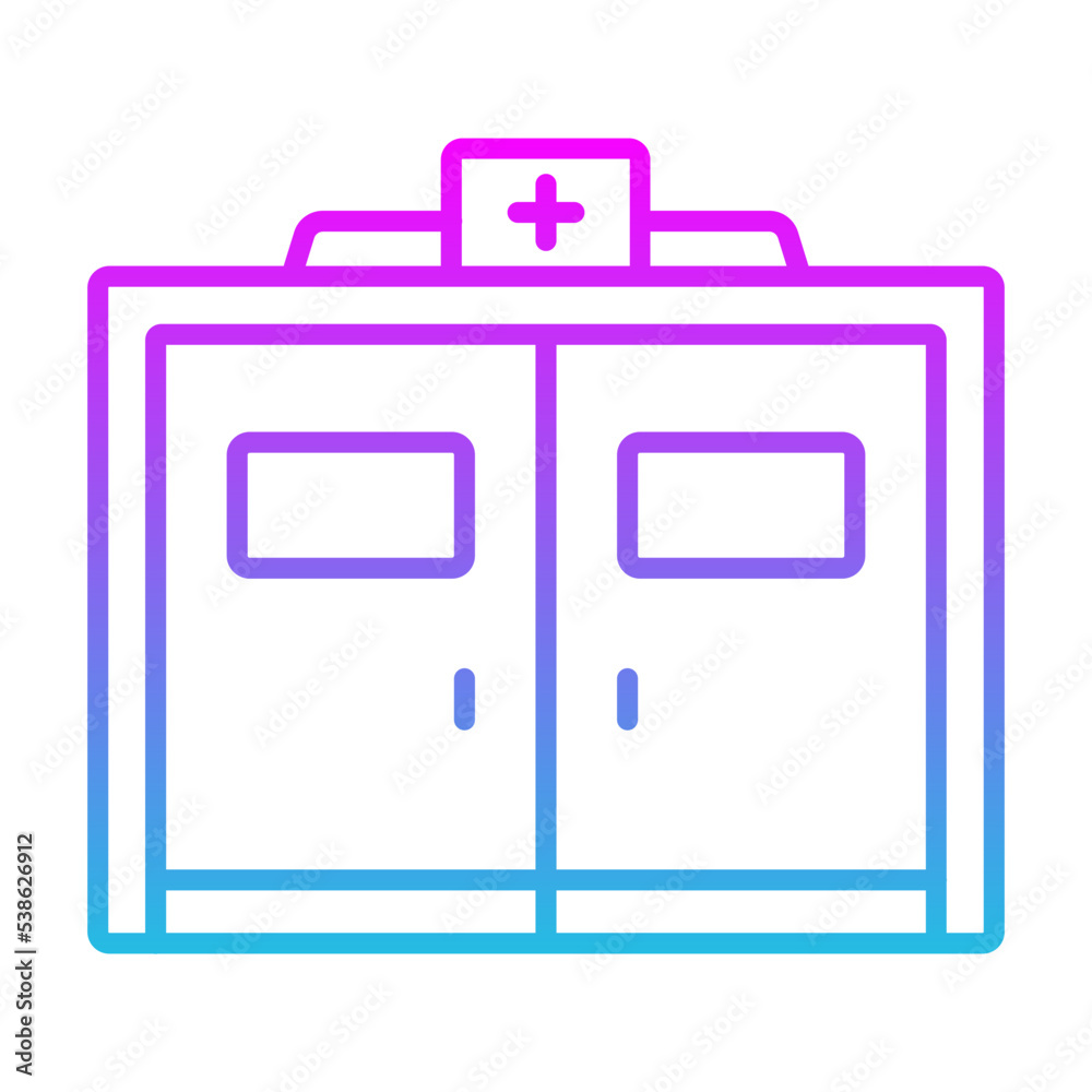 Obraz premium Operating Room Icon