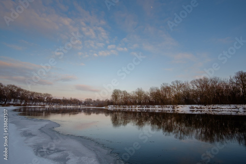 landscape with river © Александр Арендарь