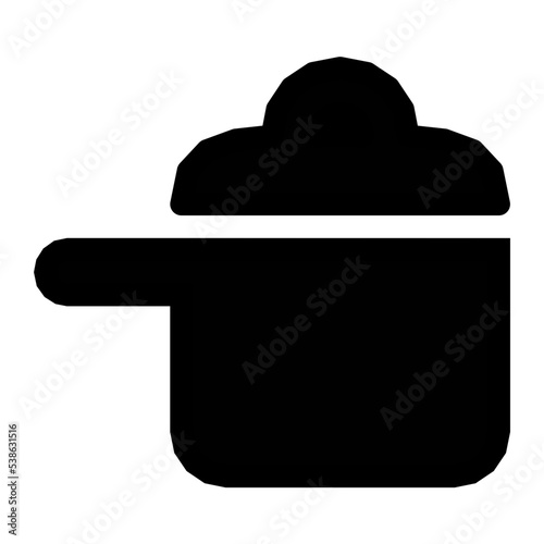 Saucepan Vector Icon