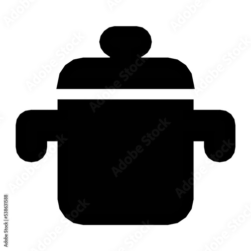 Cooking Pot Vector Icon