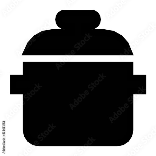 Cooking Pot Vector Icon