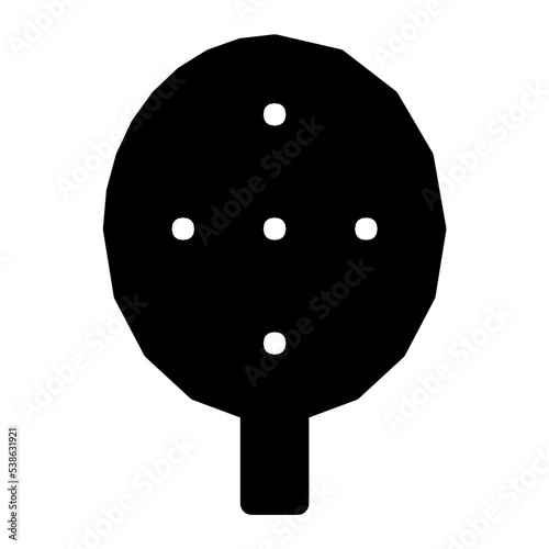 Skimmer Utensil Vector Icon