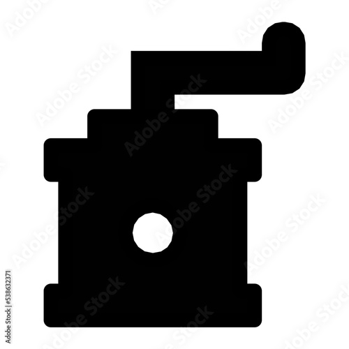 Coffee Mill Vector Icon