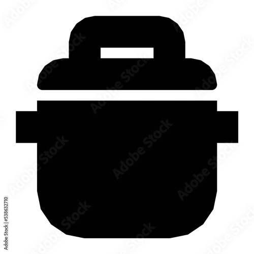 Cooking Pot Vector Icon