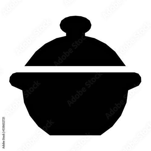 Saucepan Vector Icon
