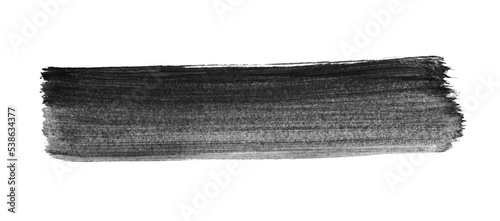 Grunge Pinselbanner schwarz - Markierung oder Hintergrund