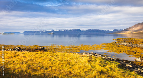 Ein Ausblick auf die isl  ndischen Westfjords