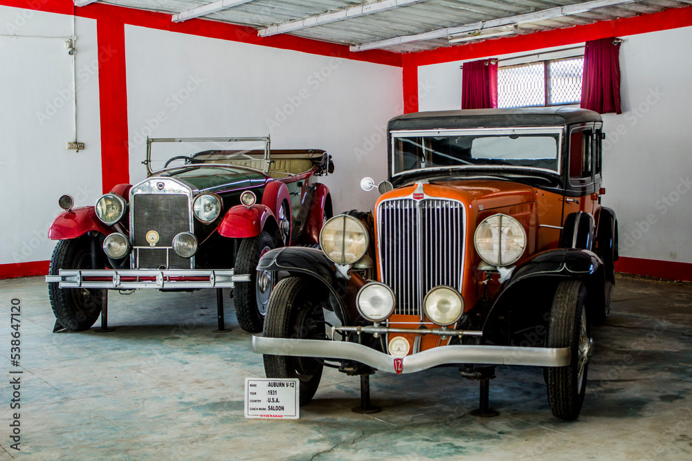 Auto World Vintage Car Museum Stock Photo | Adobe Stock