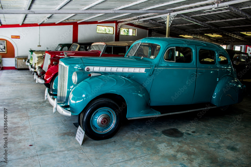 Auto World Vintage Car Museum Stock Photo | Adobe Stock