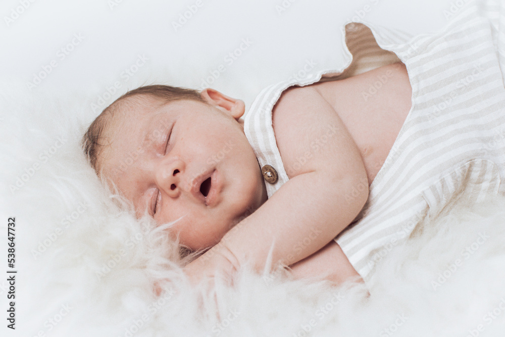 sleeping baby close-up sleeping baby close-up