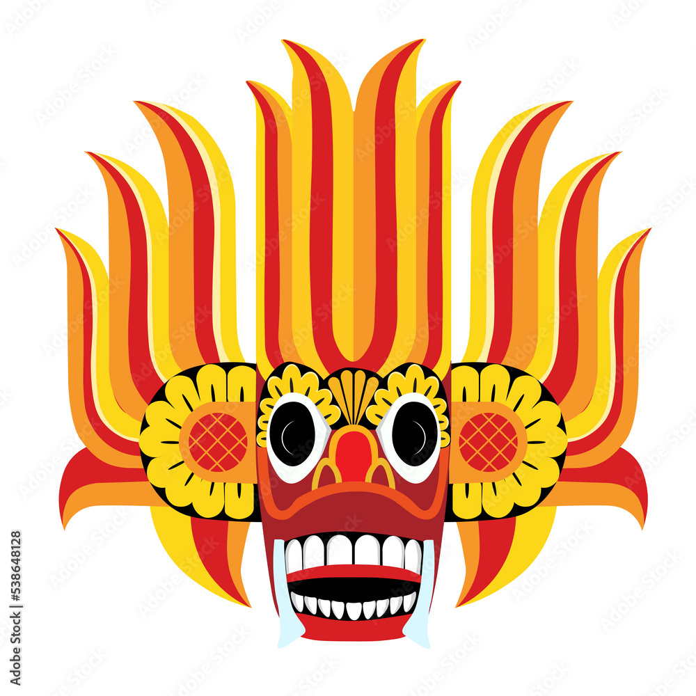 Traditional Mask in sri lanka