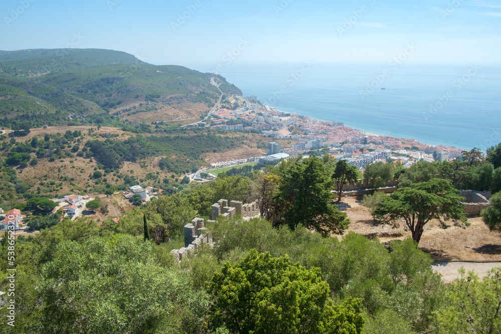 View of Sesimbra from the Moorish Castle