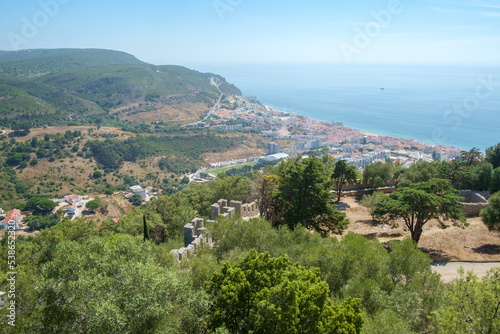 View of Sesimbra from the Moorish Castle © Jannis Werner