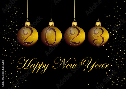 2023 – meilleurs vœux – happy new year