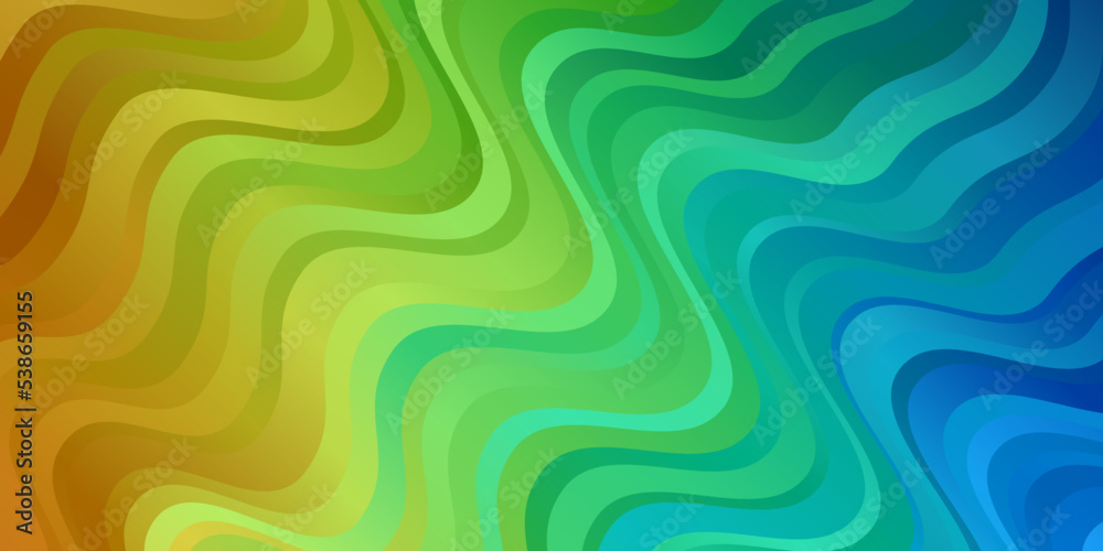 Light Blue, Yellow vector template with lines. Light Blue, Yellow vector template with lines.