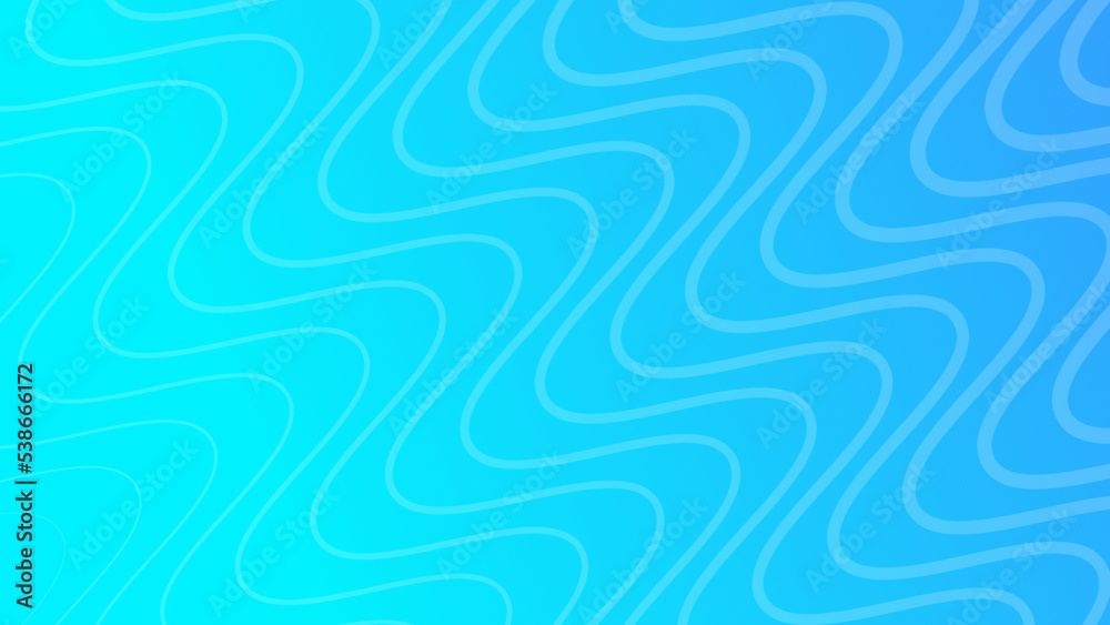 Fototapeta premium Modern colorful gradient background with wave lines