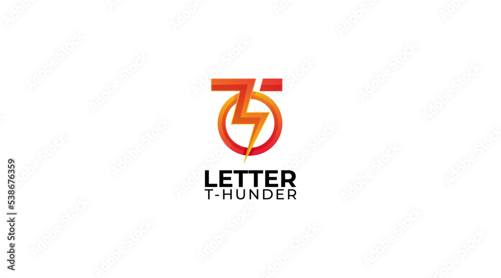 Letter T Logo, Electrical thunder Logo design and Vector
Letter T Logo, Electrical thunder Logo design and Vector