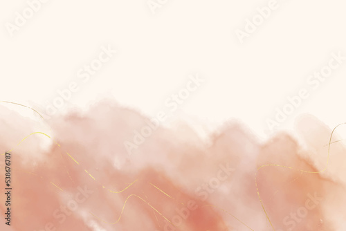watercolor abstract pink background vector design illustration