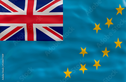 Free Download National flag of Tuvalu. Background  with flag of Tuvalu. - GFXLoad