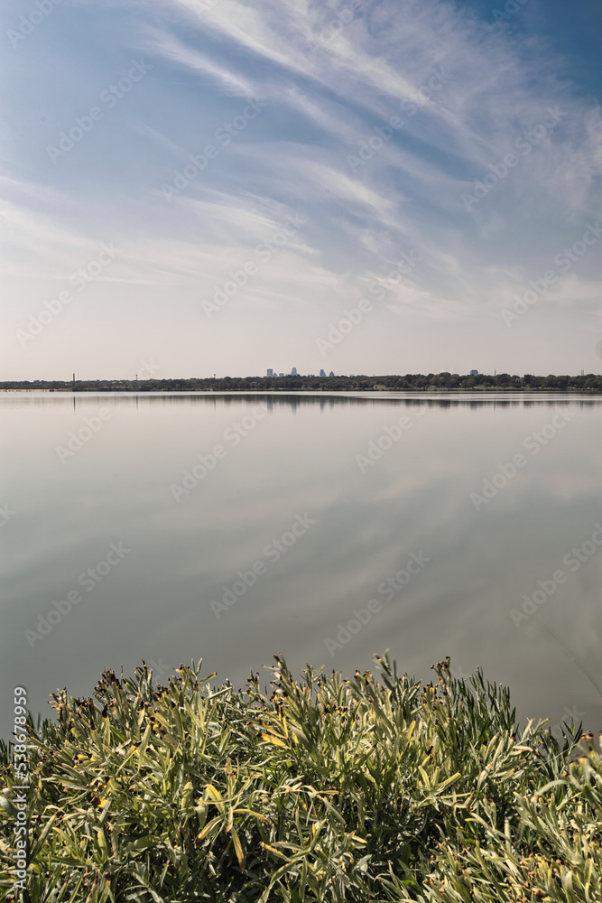 Fototapeta premium White Rock Lake, Dallas, Texas.