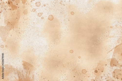 realistic old paper texture with empty space vector design illustration