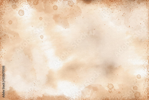 realistic old paper texture with empty space vector design illustration