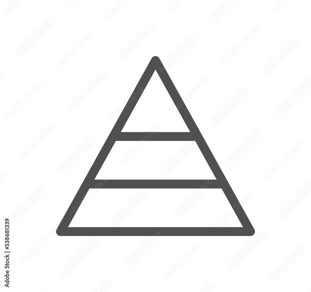 Graph icon outline and linear vector.
Graph icon outline and linear vector.