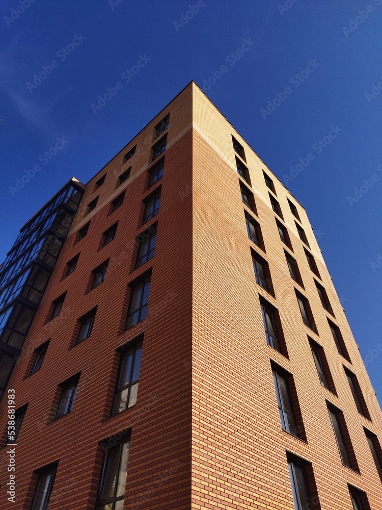 new building in the city, apartments, apartments in a new building