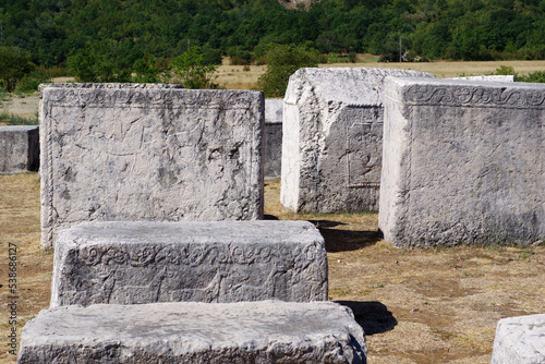 Nécropole de Radimlja, Bosnie-Herzégovine photo