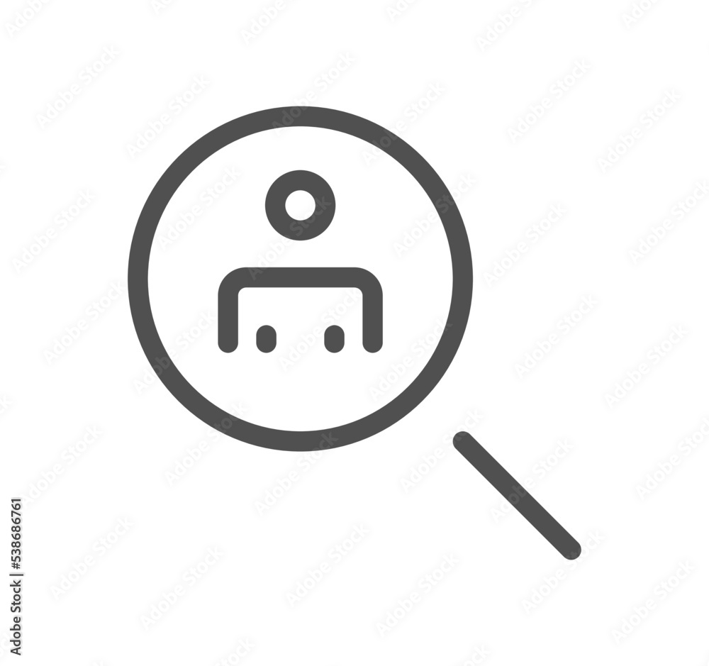 Business people icon outline and linear vector.
Business people icon outline and linear vector.