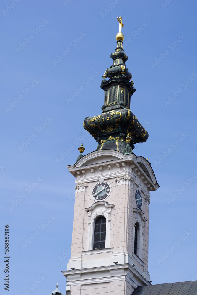 Clocher de l'église de Novi Sad Clocher de l'église de Novi Sad