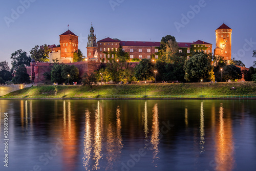 Wawel Royal Castle - Krakow, Poland.	 #538689364