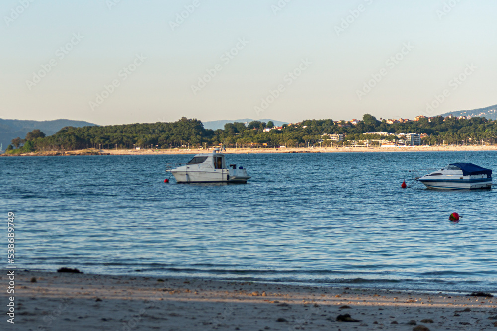 Obraz premium playa de toralla vigo