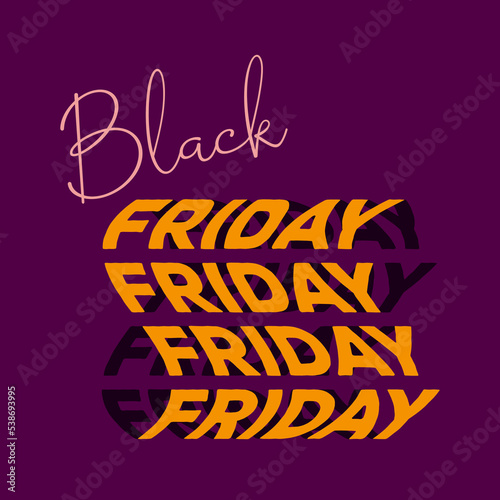 Black Friday Sale. Banner, poster