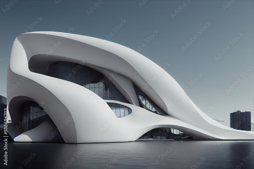 beautiful luxury contemporary house design, organic architectural shapes, clear background, futuristic concept design beautiful luxury contemporary house design, organic architectural shapes, clear background, futuristic concept design
